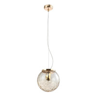  - Подвесной светильник Crystal Lux Mayo SP1 D200 Gold/Amber