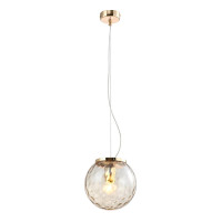  - Подвесной светильник Crystal Lux Mayo SP1 D200 Gold/Amber