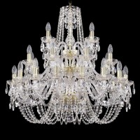  - Подвесная люстра Bohemia Ivele 1402/16+8+4/300/3d G