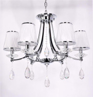  - Подвесная люстра Lumina Deco Dominni LDP 9268-6 CHR