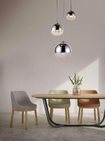  - Подвесная люстра Lumina Deco Veroni LDP 1029-3 CHR