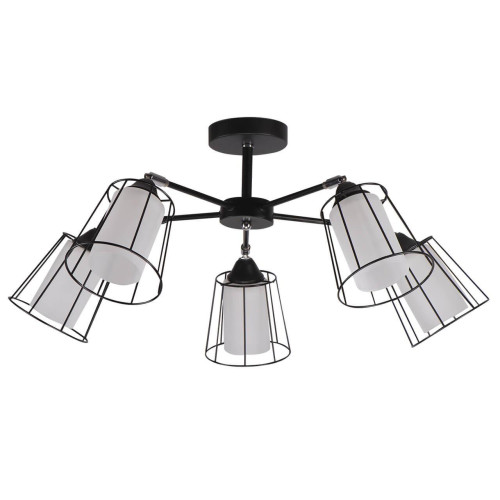 Потолочная люстра IMEX MD.24380-5-S BK+CH 