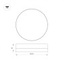 Светильник CL-SMURF-R500-50W Day4000-MIX (WH, 140 deg, 230V) (Arlight, IP40 Пластик, 3 года) - Светильник CL-SMURF-R500-50W Day4000-MIX (WH, 140 deg, 230V) (Arlight, IP40 Пластик, 3 года)