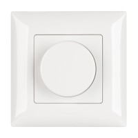  - Панель SMART-P14-DIM-P-IN White (230V, 1.5A, 0/1-10V, Rotary, 2.4G) (Arlight, IP20 Пластик, 5 лет)