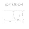Подвесной светодиодный светильник Nowodvorski Soft Led 9546 Подвесной светодиодный светильник Nowodvorski Soft Led 9546 - Подвесной светодиодный светильник Nowodvorski Soft Led 9546