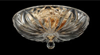  - Потолочный светильник Crystal Lux Denis D400 gold