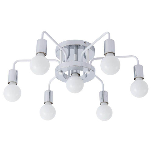 Потолочная люстра Arte Lamp A6001PL-7WH 