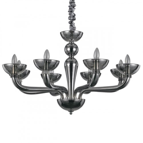 Подвесная люстра Ideal Lux Casanova SP8 Fume 095615 