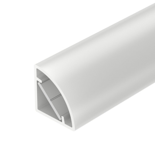 Профиль WPH-KANT-H16-2000 OPAL (Arlight, Пластик) Цельнолитой пластиковый профиль со встроенным матовым экраном. Материал - PC. В комплекте алюминиевая полоса (вставка) для лент шириной 11 мм. Размер 2000*16*16 мм. Класс пылевлагозащиты – IP65 (при соблюдении технологии герметизации). Цена за 1м (включая вставку).
