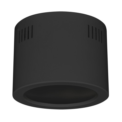 Корпус SP-LEGEND-R175 (BK) (Arlight, Металл) Корпус для накладного монтажа даунлайтов серий LEGEND и STORM. Материал алюминий, цвет черный. Габариты: Ø176х130мм.