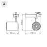 Светодиодный светильник LGD-1530WH-30W-4TR White 24deg (Arlight, IP20 Металл, 3 года) - Светодиодный светильник LGD-1530WH-30W-4TR White 24deg (Arlight, IP20 Металл, 3 года)