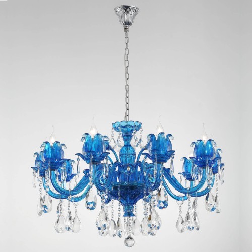 Подвесная люстра Lucia Tucci Ashanti 1250.10 Blu 