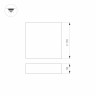 Светильник SP-QUADRO-S170x170-18W Day4000 (BK, 120 deg, 230V) (Arlight, IP40 Металл, 3 года) - Светильник SP-QUADRO-S170x170-18W Day4000 (BK, 120 deg, 230V) (Arlight, IP40 Металл, 3 года)