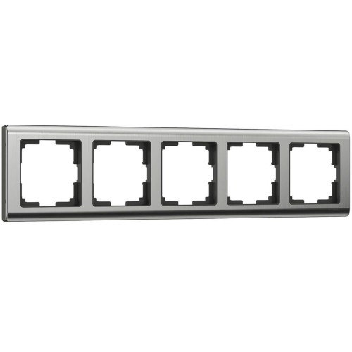 Рамка Werkel Metallic на 5 постов глянцевый никель WL02-Frame-05 4690389059322 