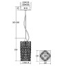 Подвесной светильник Maytoni MOD124PL-L3CH3K - Подвесной светильник Maytoni MOD124PL-L3CH3K