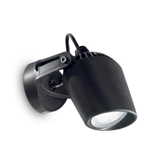 Уличный настенный светильник Ideal Lux Minitommy AP Nero 3000K 247182 