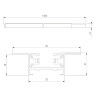 Шинопровод однофазные встраиваемый Elektrostandard Track Rail BK Recessed 85082/00 4690389178528 - Шинопровод однофазные встраиваемый Elektrostandard Track Rail BK Recessed 85082/00 4690389178528