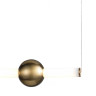 Подвесной светодиодный светильник Lumien Hall Greniya LH8023/1PD-GD-WT - Подвесной светодиодный светильник Lumien Hall Greniya LH8023/1PD-GD-WT
