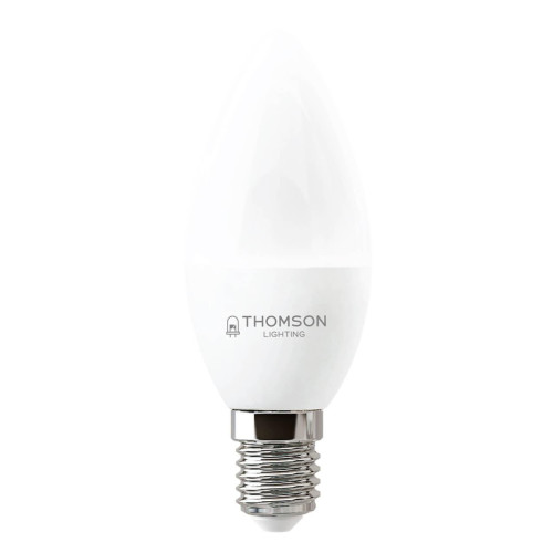 Лампа светодиодная Thomson E14 10W 6500K свеча матовая TH-B2309 