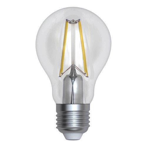 Лампа светодиодная филаментная Uniel E27 12W 4000K прозрачная LED-A60-12W/4000K/E27/CL PLS02WH UL-00004867 