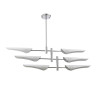 Подвесная люстра Crystal Lux Rafael SP6 Chrome - Подвесная люстра Crystal Lux Rafael SP6 Chrome