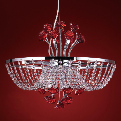 Подвесная люстра Citilux Rosa Rosso EL325P12.2 
