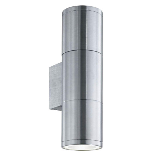 Уличный настенный светильник Ideal Lux Gun AP2 Small Alluminio 033013 