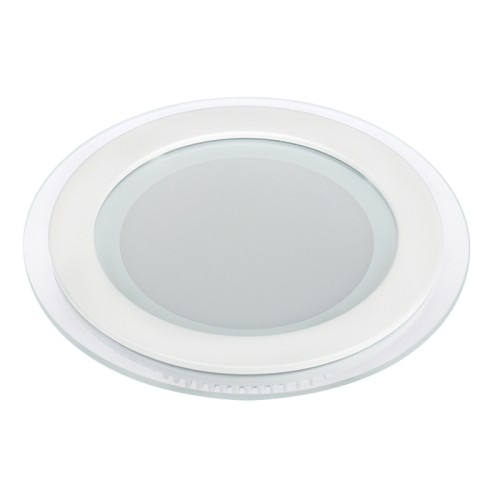Светодиодная панель LT-R200WH 16W Warm White 120deg (Arlight, IP40 Металл, 3 года) Стеклянная круглая панель 16Вт / ТЕПЛЫЙ БЕЛЫЙ 2700-3000K / 1215лм / 120°. Размер 200х45мм (в отверстие 160мм). Корпус белый. Питание от сети 230VAC, драйвер в комплекте 300mA 45-65V. Диапазон рабочих температур -10°..+40°C. Для помещений.