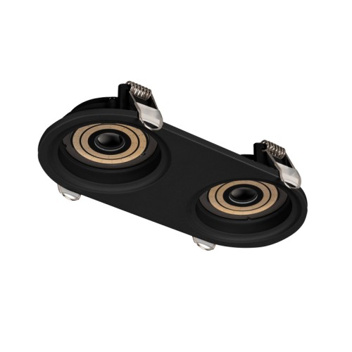 Корпус PLURIO-BASE-BUILT-RS185x85 (BK, 1-2, 200mA) (Arlight, IP20 Металл, 3 года) База встраиваемая для модуля светодиодного PLURIO, напряжение питания 230 В. Черный корпус. Размер:179*79*35 мм. Монтаж встраиваемый. Драйвер 230 В, 200 мА, пульсация 
