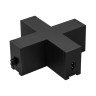 Коннектор крестовой NEO-CLIP-38-CON-X-BK (Arlight, IP40 Металл, 3 года) - Коннектор крестовой NEO-CLIP-38-CON-X-BK (Arlight, IP40 Металл, 3 года)