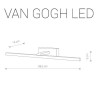 Подсветка для зеркал Nowodvorski Van Gogh Led 9347 - Подсветка для зеркал Nowodvorski Van Gogh Led 9347