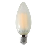  - Лампа светодиодная филаментная Thomson E14 5W 6500K свеча матовая TH-B2343