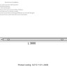 Шинопровод однофазный с питанием и заглушкой Crystal Lux CLT 0.11 01 L3000 BL - Шинопровод однофазный с питанием и заглушкой Crystal Lux CLT 0.11 01 L3000 BL
