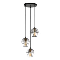  - Подвесная люстра Indigo Pallo 10011/3P Black V000187