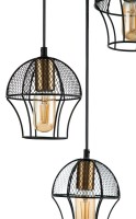  - Подвесная люстра Indigo Pallo 10011/3P Black V000187