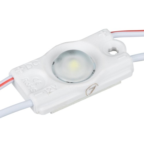 Модуль герметичный ARL-ORION-R05-12V Cool (2835, 1 LED) (Arlight, Закрытый) Герметичный светодиодный модуль IP67, ХОЛОДНЫЙ 8000–10000 К, напряжение 12 В, мощность 0.48 Вт, св. поток 45 лм, 1 светодиод SMD 2835, угол 160°. 50 шт на проводе, расстояние между центрами модулей 105 мм, длина провода между модулями 75 мм, рекомендуемая глубина установки 30–100 мм. Размер 29.5×16×5.9 мм. Гарантия 5 лет.
Технология Constant Current