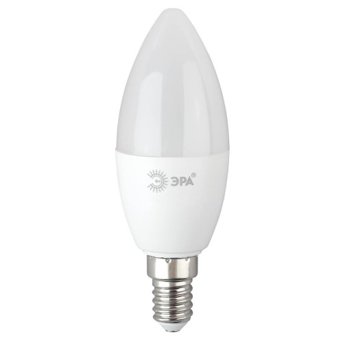 Лампа светодиодная ЭРА E14 8W 6500K матовая B35-8W-865-E14 R Б0045341 
