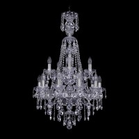  - Подвесная люстра Bohemia Ivele 1415/10+5/200/XL-97/2d Ni