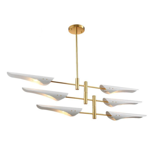 Подвесная люстра Crystal Lux Rafael SP6 Gold 