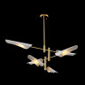 Подвесная люстра Crystal Lux Rafael SP6 Gold - Подвесная люстра Crystal Lux Rafael SP6 Gold
