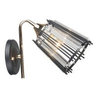 Бра IMEX MD.4050-1-W BK+FGD  - Бра IMEX MD.4050-1-W BK+FGD