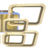 Потолочная люстра Seven Fires Vegejr SF7065/9C-AB-BL - Потолочная люстра Seven Fires Vegejr SF7065/9C-AB-BL