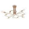 Потолочная люстра Ideal Lux Triumph Pl8 Ottone Antico 160313 - Потолочная люстра Ideal Lux Triumph Pl8 Ottone Antico 160313