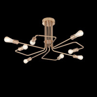  - Потолочная люстра Ideal Lux Triumph Pl8 Ottone Antico 160313