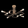 Потолочная люстра Ideal Lux Triumph Pl8 Ottone Antico 160313 - Потолочная люстра Ideal Lux Triumph Pl8 Ottone Antico 160313