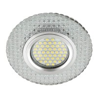  - Встраиваемый светильник Fametto Luciole DLS-L135 Gu5.3 Glassy/Clear