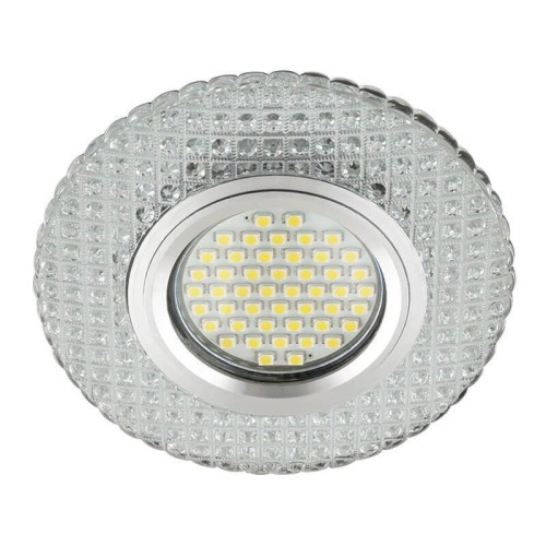 Встраиваемый светильник Fametto Luciole DLS-L135 Gu5.3 Glassy/Clear 