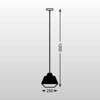  - Подвесной светильник Zumaline Wire MD1712-1B-SILVER
