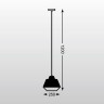Подвесной светильник Zumaline Wire MD1712-1B-SILVER - Подвесной светильник Zumaline Wire MD1712-1B-SILVER