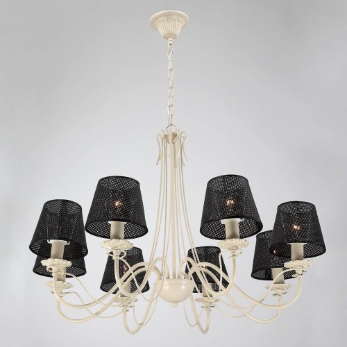 Подвесная люстра Lucia Tucci Bristol 890.8 Ivory 
